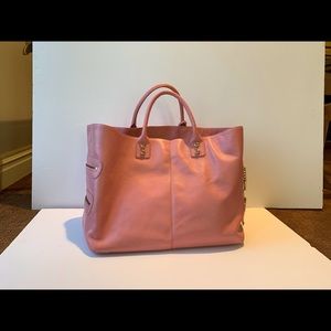 Juicy large pink tote